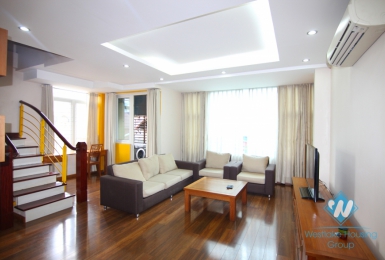 Spacious apartment for rent in Linh Lang, Ha Noi